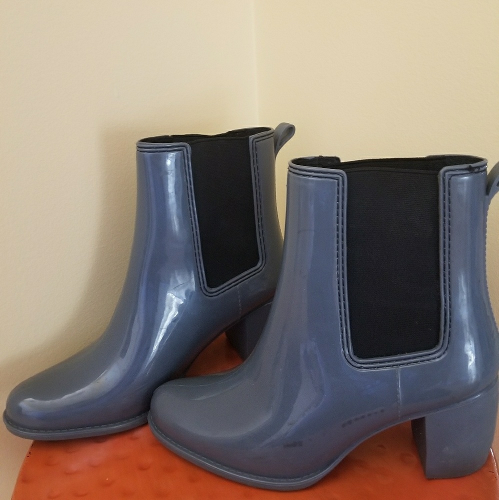 HAVANA LAST: JEFFREY CAMPBELL GREY RAINBOOTS